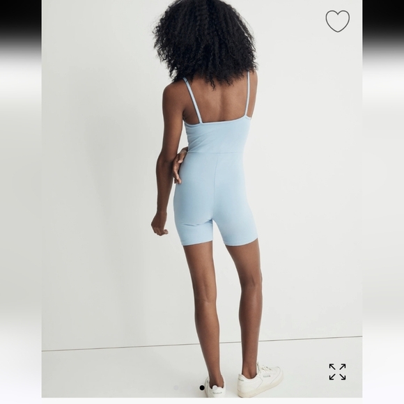 Madewell MWL Knit Biker Unitard Botanical Dye Edition Size XXS NWT - Picture 2 of 9